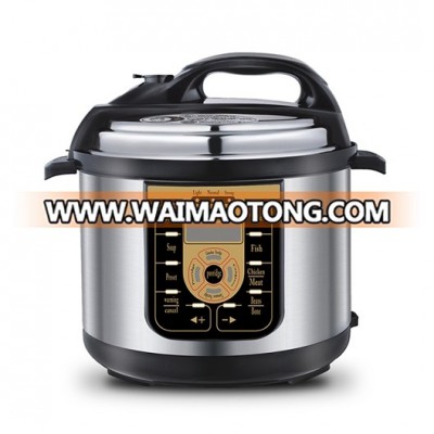 Hot style stainless steel Non-Stick Coating Inner Pot multipurpose pressure cooker