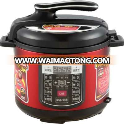 Waimaotong hot sale kitchen appliances 6 litre red pressure rice cooker pressure cooker