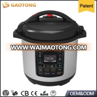 innovative patent multi programmable 120V/60Hz 4L 5L 6L 8L 10L 12L digital pressure cooker